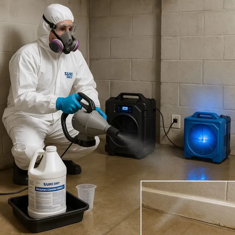 Sanitization and Odor Removal process in Luzerne, PA