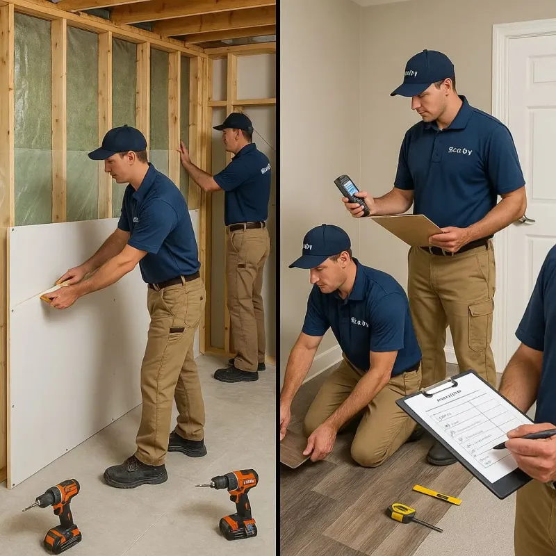 Repairs and Reconstruction process in Luzerne, PA