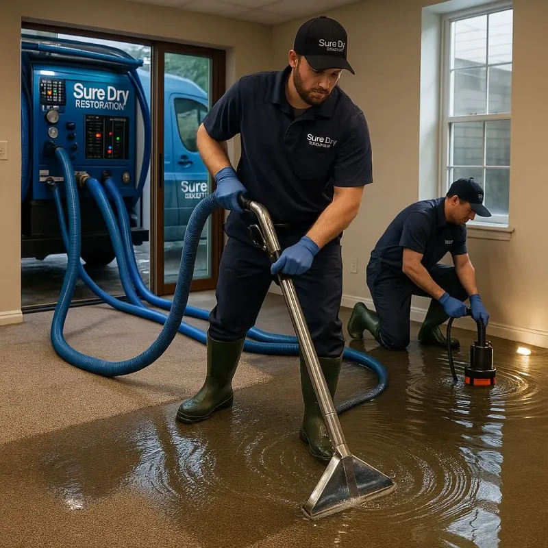 Water Extraction and Removal process in Luzerne, PA